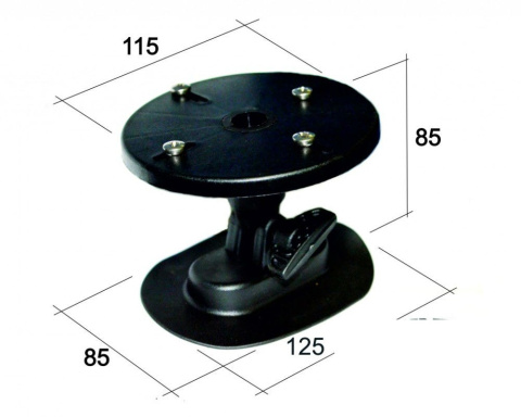 Pontoon sonar holder Pontoon sonar holder