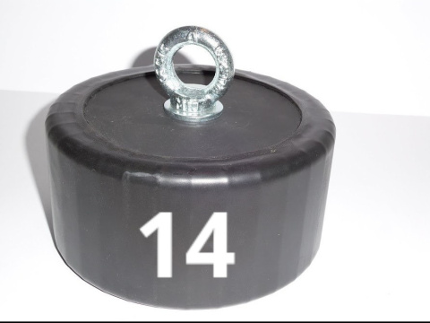 14KG RUBBER ANCHOR for pontoon or boat 14KG RUBBER ANCHOR for pontoon or boat