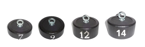 RUBBER 9KG ANCHOR for pontoon or boat RUBBER 9KG ANCHOR for pontoon or boat