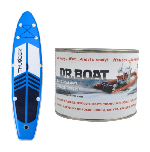 2in1 DR.BOAT adhesive 330g + 3 brushes and 2 tapes 2in1 DR.BOAT adhesive 330g + 3 brushes and 2 tapes