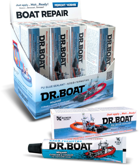 Profesjonalny klej PVC 2w1 na ponton basen DR.BOAT Profesjonalny klej PVC 2w1 na ponton basen DR.BOAT