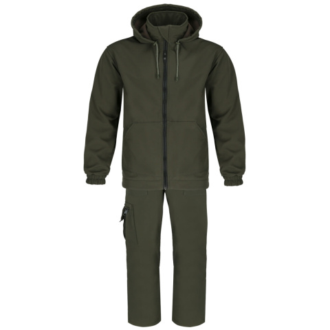 Spring and Autumn set BARS Softshell OLIVE ECO: jacket + pants, waterproof breathable , -1° C to 15° C Spring and Autumn set BARS Softshell OLIVE ECO: jacket + pants, waterproof breathable , -1° C to 15° C