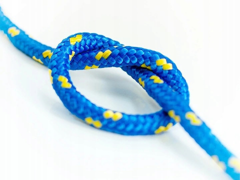 Linka Kotwiczna Cumownicza Budowlana Niebieska 12mm 16m do Pontonu Łodzi Linka Kotwiczna Cumownicza Budowlana Niebieska 12mm 16m do Pontonu Łodzi