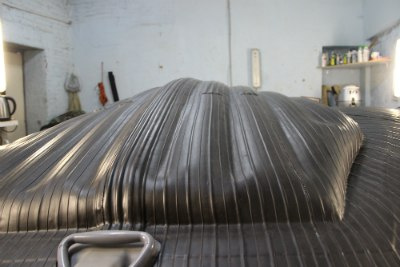 5m Black and white 60mm protection slat for inflatable boat 5m Black and white 60mm protection slat for inflatable boat
