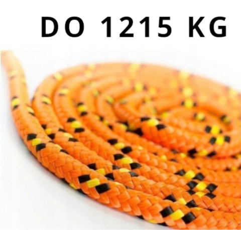 Dinghy boat orange anchor rope, strong 10mm Dinghy boat orange anchor rope, strong 10mm