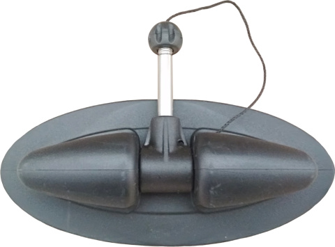 Paddle holder for inflatable boat Paddle holder for inflatable boat