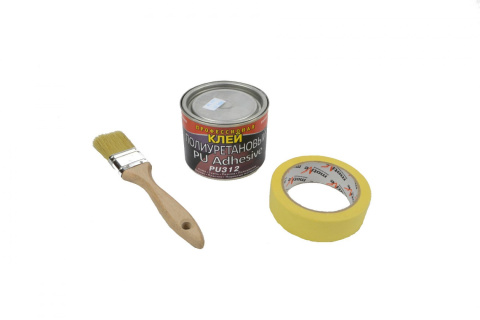 Klej Professional puszka 330g + pędzel i taśma Klej Professional puszka 330g + pędzel i taśma