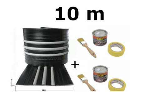 10m Zestaw Listwa ochronna 150mm + 2x Klej Professional 330g 10m Zestaw Listwa ochronna 150mm + 2x Klej Professional 330g