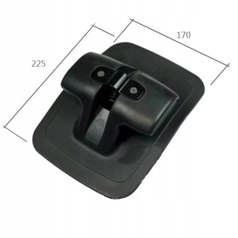 Large anchor roller for RIB cleat Large anchor roller for RIB cleat