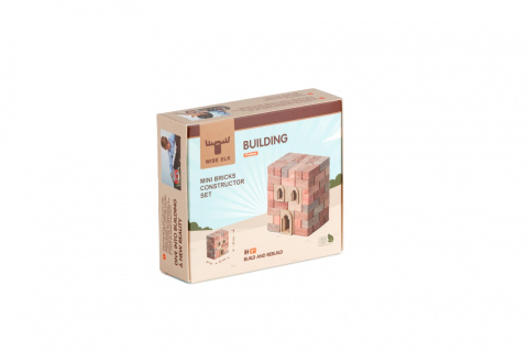 Zestaw Klocki z cegły mini brick Budynek Zestaw Klocki z cegły mini brick Budynek