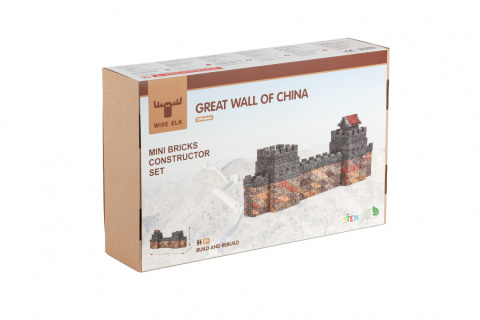 Zestaw Klocki z cegły mini brick Wielki Mur Chiński Zestaw Klocki z cegły mini brick Wielki Mur Chiński