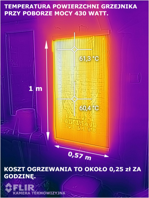 Nástěnný Infračervený Ohřívač TRIO HOLUB Topný Panel Nástěnný Infračervený Ohřívač TRIO HOLUB Topný Panel