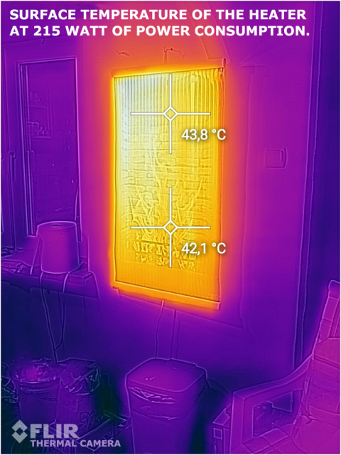 Nástěnný Infračervený Ohřívač TRIO HOLUB Topný Panel Nástěnný Infračervený Ohřívač TRIO HOLUB Topný Panel